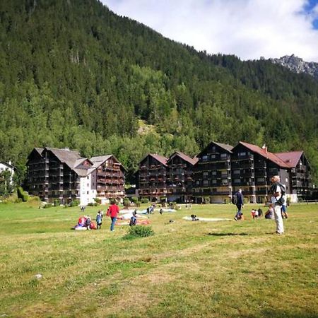 Le Savoy - Terrasse Avec Vue Sur Le Mont-Blanc Lägenhet Chamonix Exteriör bild